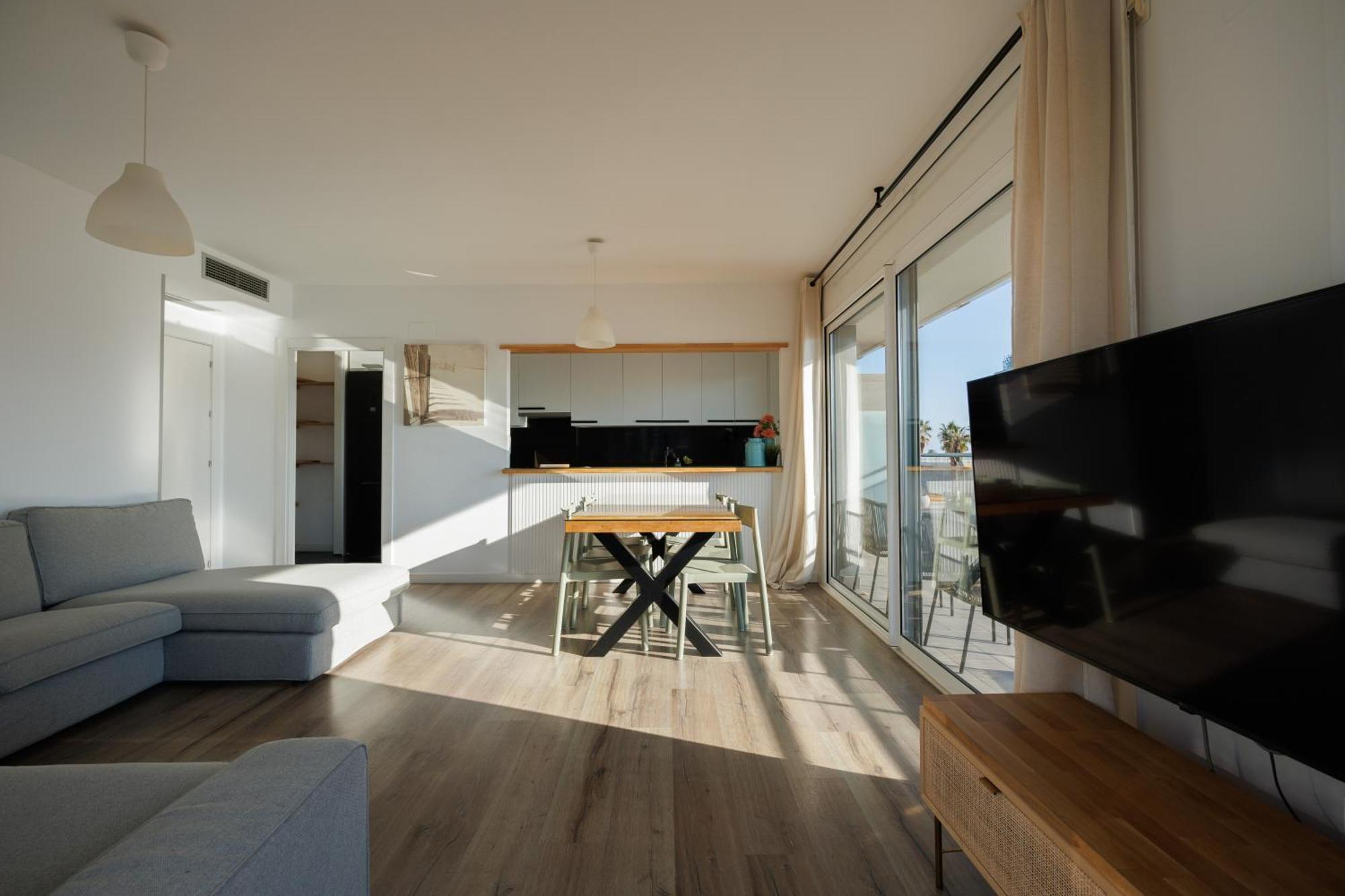 Gran Apartmento Playa Badalona Extérieur photo